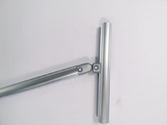 Verbindungsstück-innere Gussaluminium-Fitting AL-10, welche die 360 Grad-frei Rotation silbrig sandstrahlen