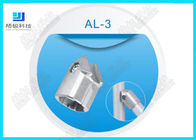Die 45-Grad-flexiblen Aluminiumrohrverbinder Druckguß AL -3 Anodisierungssilber