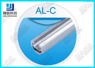 Rollen Sie Einbauschlitz, den Aluminiumlegierungs-Rohr nahtloses Rohr anodisiertes AL-C verdrängte