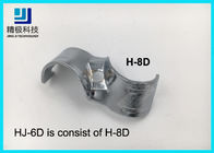 2 Rohr-Schienenplatte, die gemeinsame Rohr-Metallklammer für ESD-Laufkatze HJ-6D chromiert