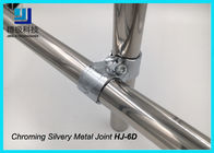 2 Rohr-Schienenplatte, die gemeinsame Rohr-Metallklammer für ESD-Laufkatze HJ-6D chromiert