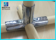 Weisen-flexible Chrome-Rohrverbinder-/-gelenk-HJ-3 silbrige Farbe 90 Grad-3