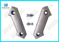 Seiten-Aluminiumschläuche des Doppelt-45° verbindet AL -4 Diagonalstrebe-Rohrverbinder-langlebiges Gut