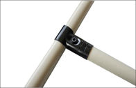 T-Gelenk beschichteten schwarze Metallklammer/Rost-Schutz-Verbindungsstück für ABS Rohr