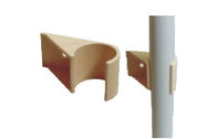 Beige Plastiküberzogene Klempnerarbeit-Installationen für DIY-Rohr-Gestell-System