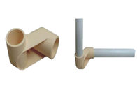 Rechtwinklige stempelnde Kunststoffrohr-Rohrverbinder-Installationen ISO9001: 2008