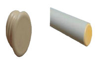 Flexible männliche PET überzogene Rohr-Gestell-Installations-beige Plastikspitzenkappe