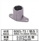 AL-33 Aluminiumrohrverbinder der Legierungs-6063-T5 für Aluminiumrohr-Durchmesser 28mm