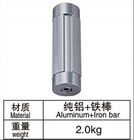 AL-77C ISO9001 Metallrohrverbinder-Aluminiumeisenstange-Büschel-Sandstrahlen