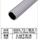 6063-T5 AL-R Aluminiumlegierungs-Rohr-logistische Gestell-Runde Durchmessers 28mm