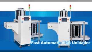 Automatischer Entlader für SMT-Leiterplatten. Effiziente Leiterplattensammlung