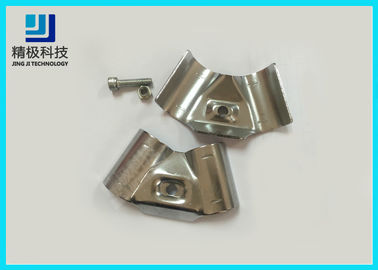 High Gloss Reusable Chrome Pipe Connectors / Joint For Stainless Pipe HJ-14D