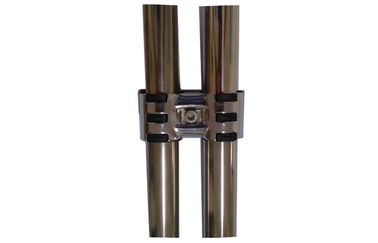 SPCC Steel Flexible Zinc / Chrome Pipe Connectors By Bolt And Nut