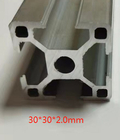Multi Funktions-30mmx30mm Aluminiumverdrängungs-Profile quadrieren Aluminiumlegierung 6063