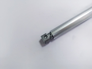 Interne Art Aluminiumverbindungsstück-Durchmesser 28mm strahlte silbernes AL-1-S sand (1,7)