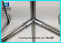 Chrome 90 Grad-vertikale Metallgelenk-Chrome-Rohrverbinder für ESD-Rohr-Gestell