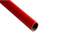 Rot 3 Schicht ABS überzogenes Stahlrohr-Rohr-Plastikgestell für Werktisch