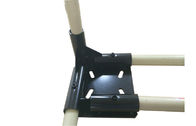 ABS überzogenes Rohr und Gießmaschinen-Rad-Verbindungsstück von Metallrohr-Gestell-Installationen