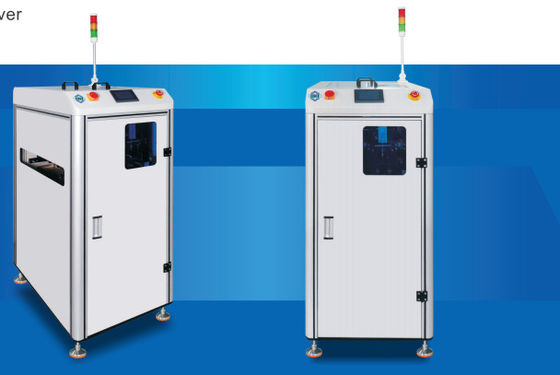 SMT-PCB-Fahrmaschine mit PLC-Steuerung, Farb-HMI-System und patentierter koppelter Antriebsstruktur