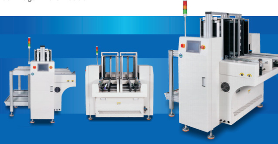Qualität SMT-Serie PCB-Fahrmaschine/Dual Magazine Unloader Grenzdimension 1475x1475x1220mm PCB-Höhe 900±20mm Fabrik