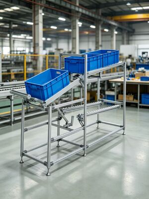 LCIA Bin Tipping Durchflussregal