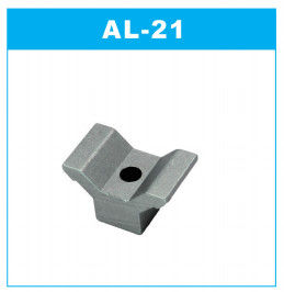 ISO Druckguss-Silberweiß-Aluminiumrohrverbindungen AL-21